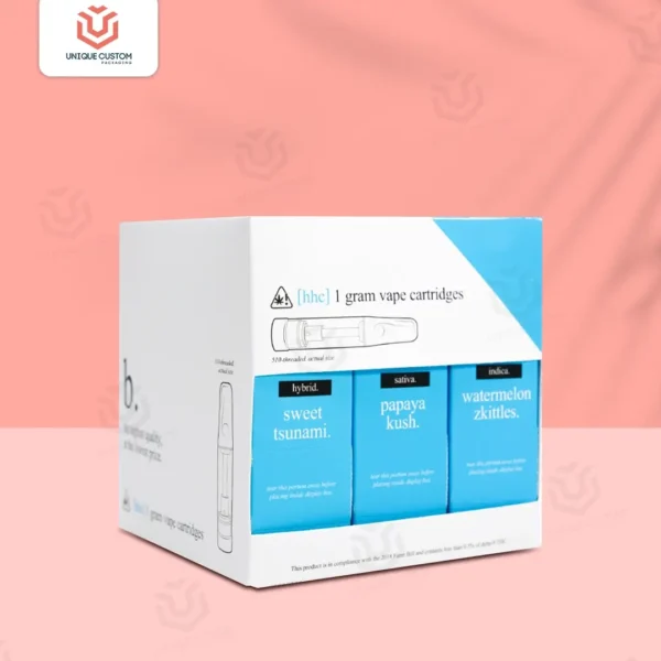 1 Gram Vape Cartridge Boxes
