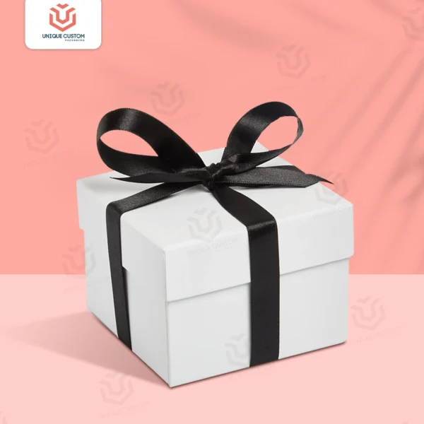 Custom White Gift Boxes