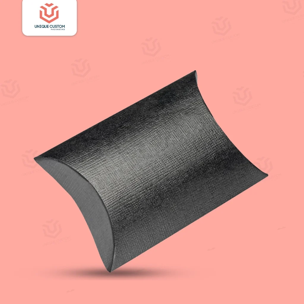 Custom Silver Pillow Boxes