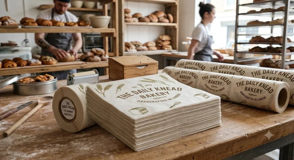 Customised Butter Paper Sheets UCP
